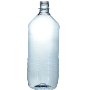 PE007 - BOTELLA CON ESTRÍAS PET 1000 ML CUELLO 28-410