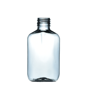 PE019 - BOTELLA PLANA PET 120 ML CUELLO 24-410