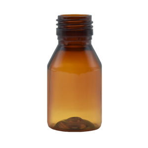 PE256 - BOTELLA CILÍNDRICA PET 60ML CUELLO 28-410